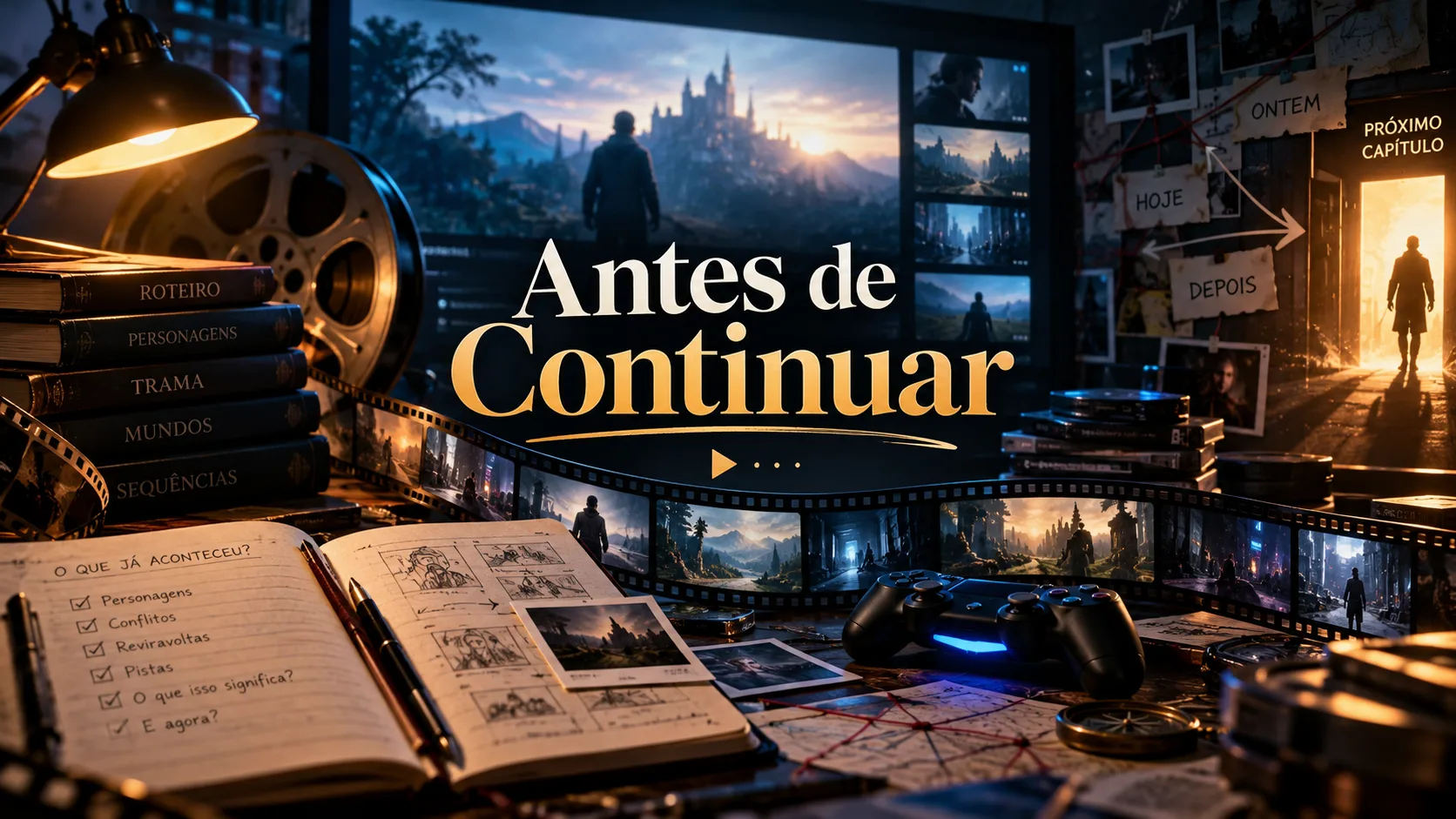Antes de Continuar